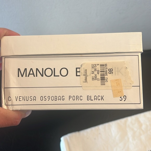 Manolo Blahnik black sandals size 39 - Picture 6 of 7